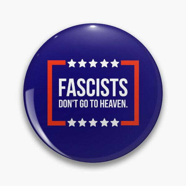 Item preview, Fascists don’t go to heaven  designed and sold by Rachel the Artist .