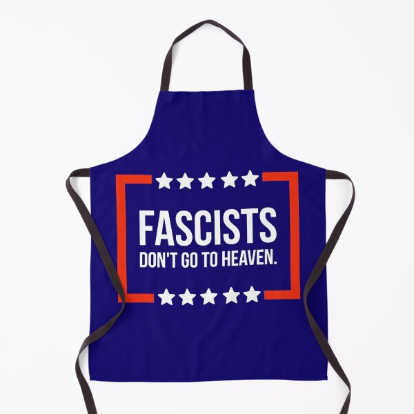 Item preview, Fascists don’t go to heaven  designed and sold by Rachel the Artist .