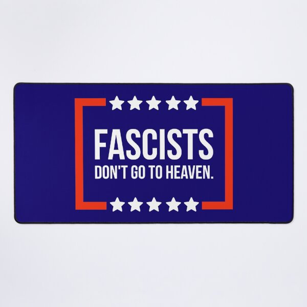 Item preview, Fascists don’t go to heaven designed and sold by Rachel the Artist .