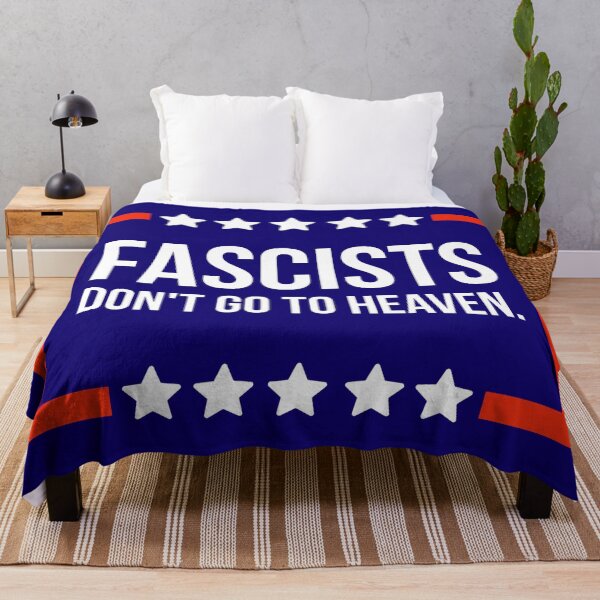 Item preview, Fascists don’t go to heaven  designed and sold by Rachel the Artist .