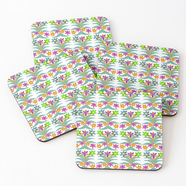 Item preview, Colorful Folk Art Floral Seamless Pattern with Decorative Botanical Elements designed and sold by Ei-Ei.