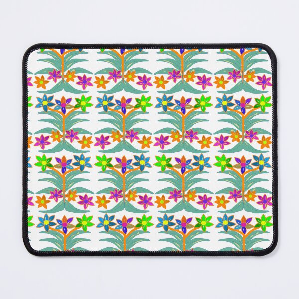Item preview, Colorful Folk Art Floral Seamless Pattern with Decorative Botanical Elements designed and sold by Ei-Ei.
