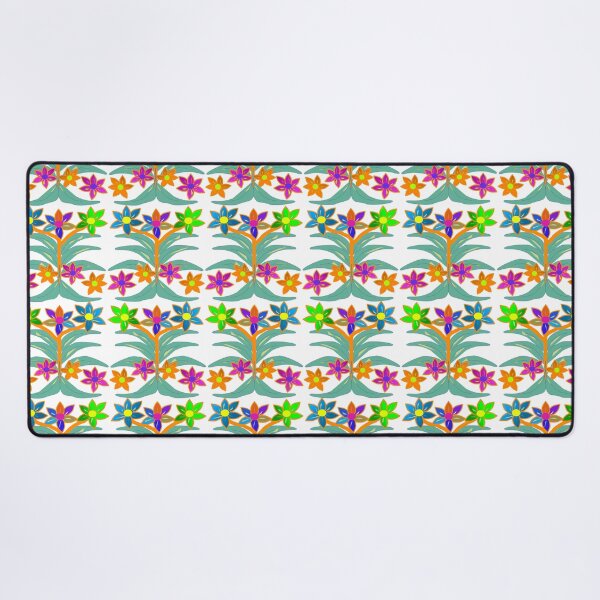 Item preview, Colorful Folk Art Floral Seamless Pattern with Decorative Botanical Elements designed and sold by Ei-Ei.