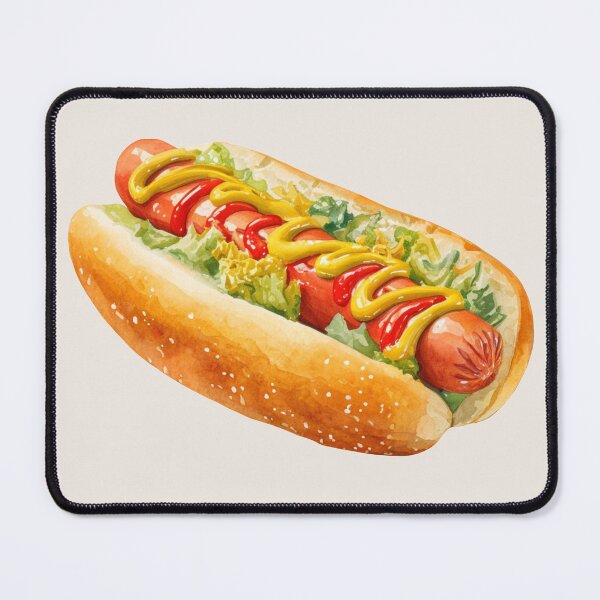 Item preview, All Dressed Hot Dog designed and sold by Violet Peonies.