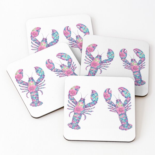 Item preview, Floral Lobsters designed and sold by devonclemon.