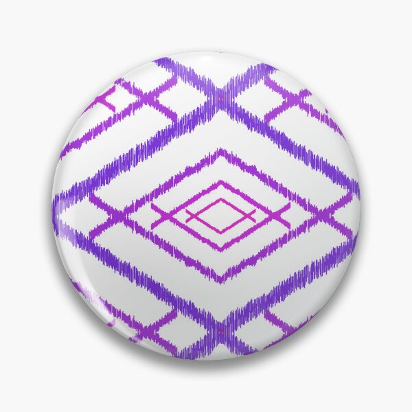 Item preview, Purple Ikat Geometric Seamless Pattern with Tribal Diamond Ornament Background designed and sold by Ei-Ei.