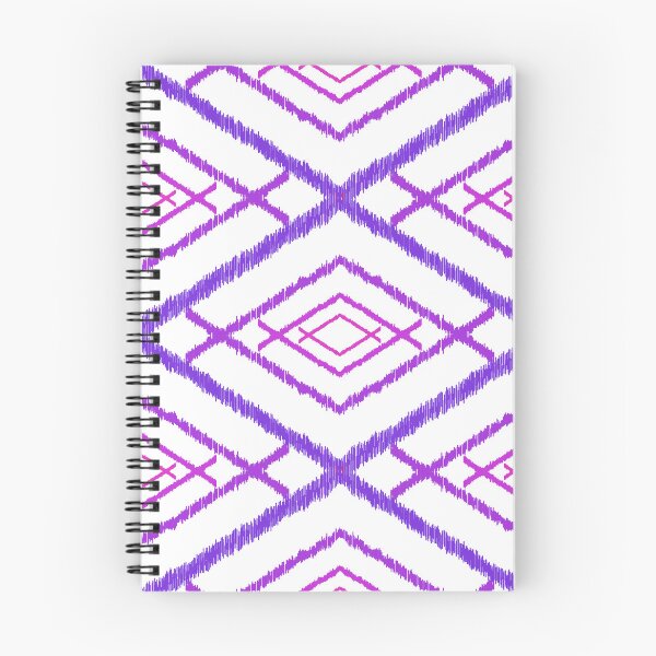 Item preview, Purple Ikat Geometric Seamless Pattern with Tribal Diamond Ornament Background designed and sold by Ei-Ei.