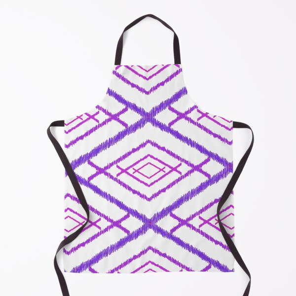 Item preview, Purple Ikat Geometric Seamless Pattern with Tribal Diamond Ornament Background designed and sold by Ei-Ei.
