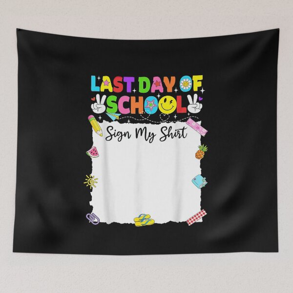 Item preview, Last Day School Autograph Memory Classic T-Shirt designed and sold by MichaelAdamArt.