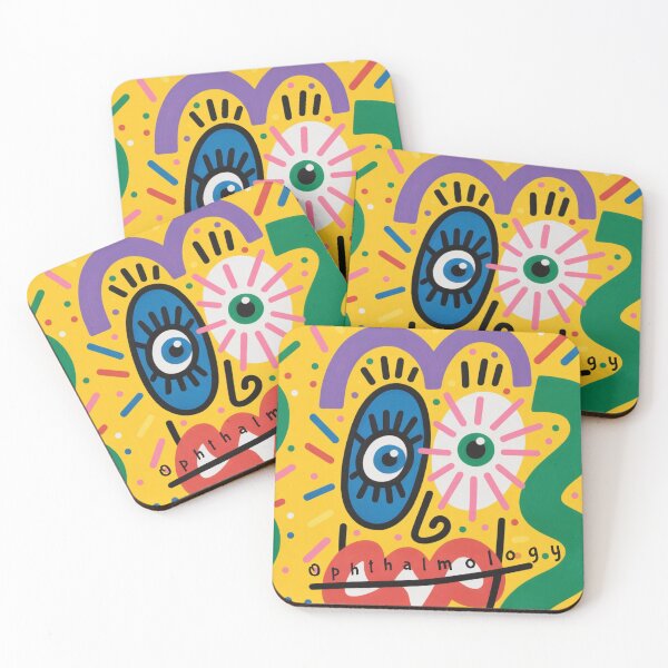 Item preview, Cute Cartoon Abstract Ophthalmology  ,brafdesign  designed and sold by Brafdesign.