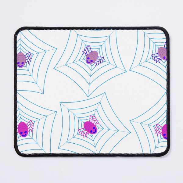 Item preview, Cute Spider Web Seamless Pattern with Cartoon Spiders Halloween Background designed and sold by EiArtist.