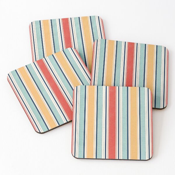 Item preview, Colorful horizontal stripes pattern designed and sold by trendspatterns.