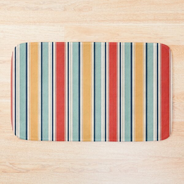 Item preview, Colorful horizontal stripes pattern designed and sold by trendspatterns.