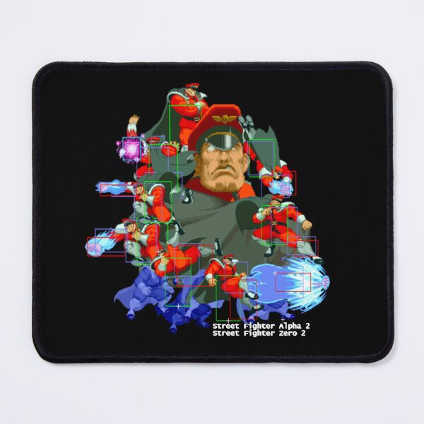 Item preview, m bison hitbox data collage designed and sold by Cent75.