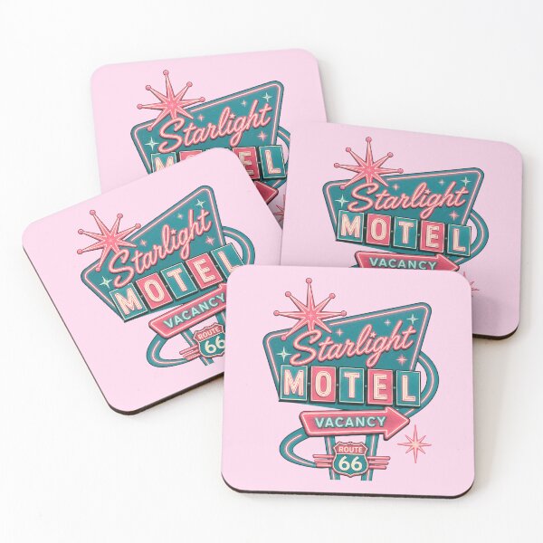 Item preview, Retro Starlight Motel Neon Sign | Vintage Route 66 Motel Aesthetic | Vaporwave Desert Roadtrip Design designed and sold by SimplyJasper.