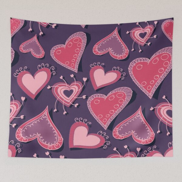 Item preview, hearts designed and sold by pksart1.