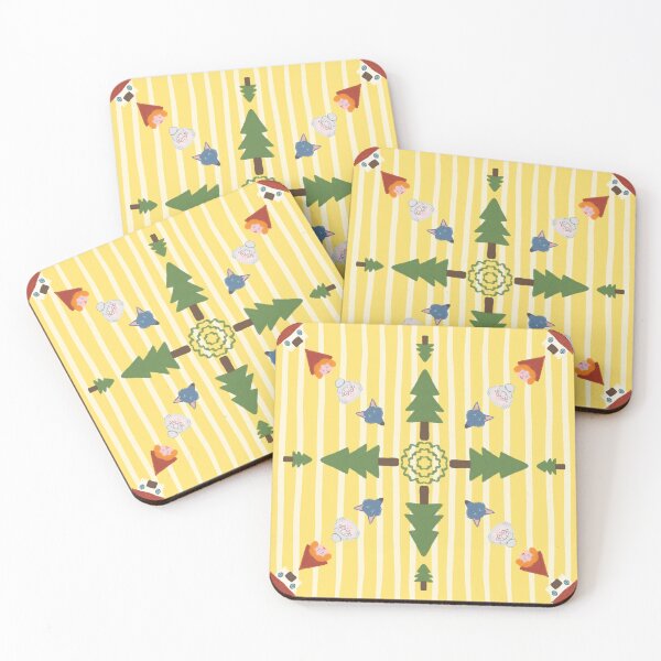 Item preview, Little Red Riding Hood Fairy Tale Pattern — Blue Lemon Studio Original Illustration designed and sold by BluelemonStudio.