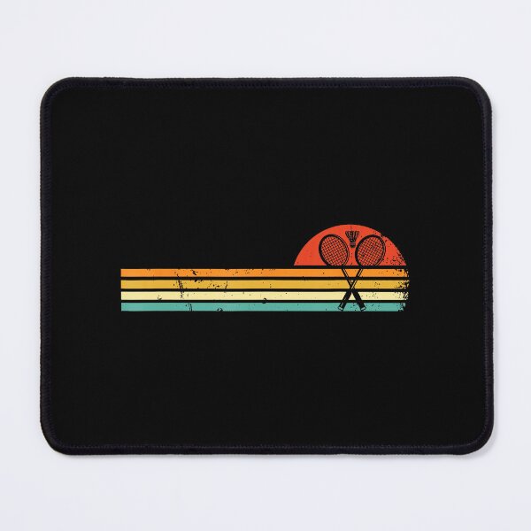 Item preview, Retro Badminton Sunset with Vintage Sports Vibes designed and sold by allistermariam.