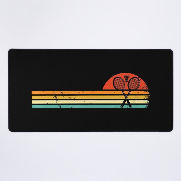 Item preview, Retro Badminton Sunset with Vintage Sports Vibes designed and sold by allistermariam.