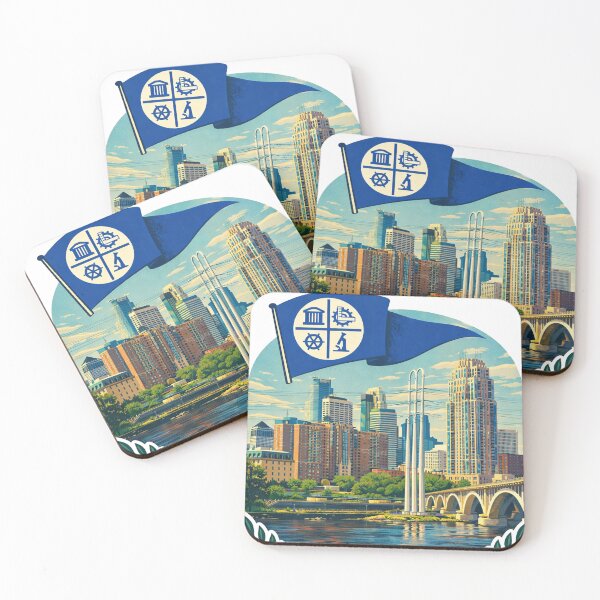 Item preview, Minneapolis City Minnesota Travel designed and sold by devonclemon.