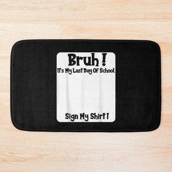 Item preview, Funny Last Day School Autograph Memory Classic T-Shirt designed and sold by MichaelAdamArt.