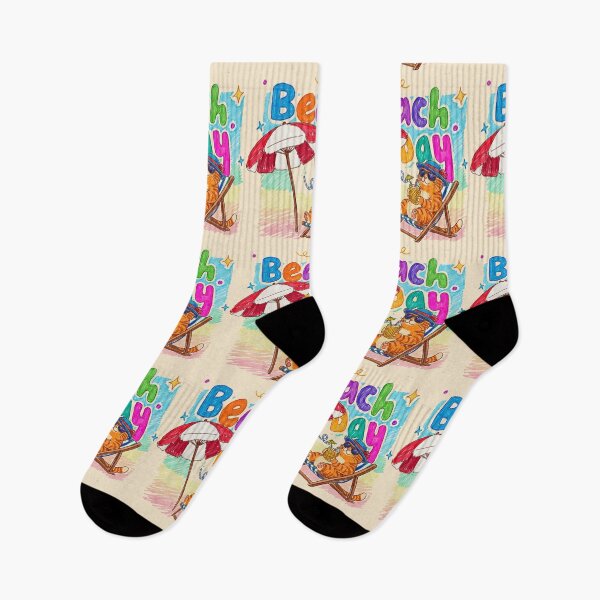 Item preview, Chilling Tabby: Beach Day Vibes designed and sold by BLUESKY11a.