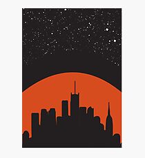 Light pollution Photographic Print