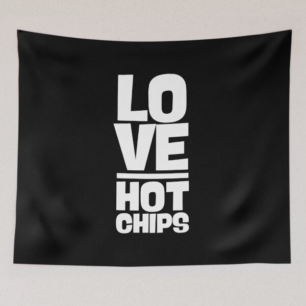 Item preview, I Love Hot Chips designed and sold by Dondonmart.