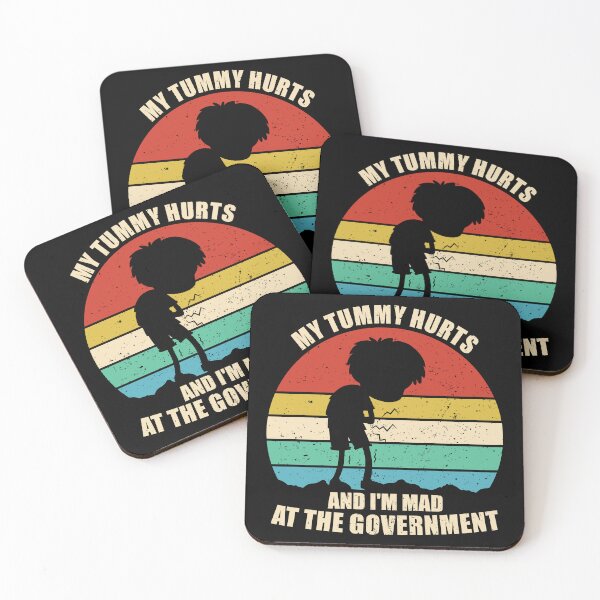 Item preview, My Tummy Hurts And I'm Mad At The Government designed and sold by yushelaviora.