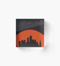 Light pollution Acrylic Block