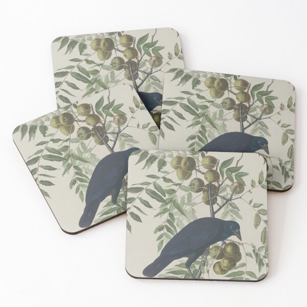 Item preview, BLUE BIRD GREEN APPLES designed and sold by POPVIDEOVAULT STORE.