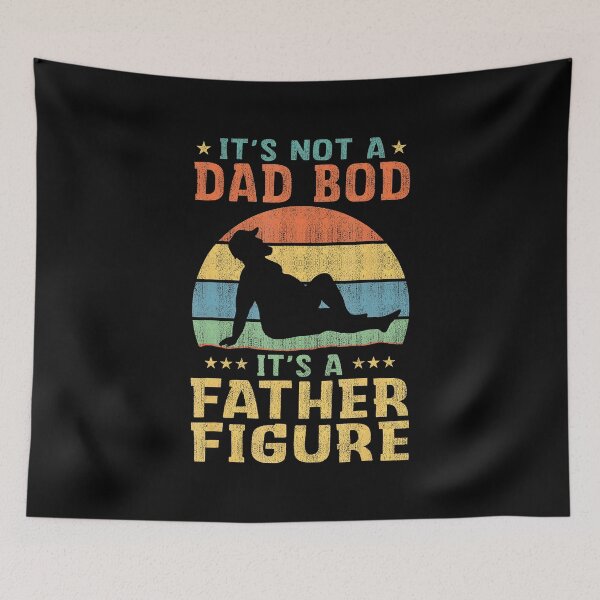 Item preview, Funny Father Figure Retro Sunset Dad Humor Silhouette designed and sold by zamiokaline.