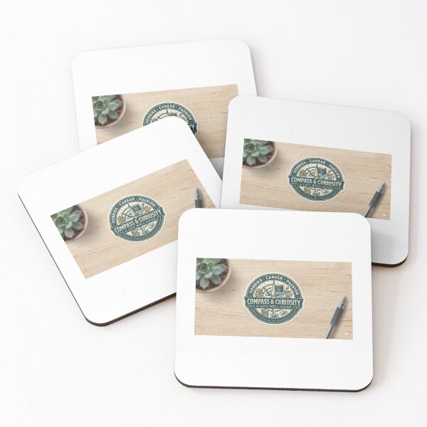 Item preview, Compass & Curiosity Hobbies and Career Badge Sticker designed and sold by Humpty143.