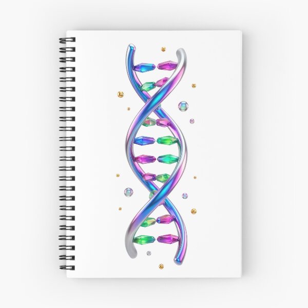 Item preview, Cosmic Molecular Biology - Helix DNA Iridescent Aura designed and sold by Chaoscience.