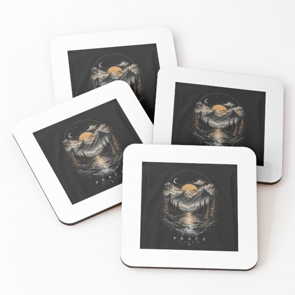 Item preview, Mountain River Nature Sun Landscape designed and sold by DervoTeck2767.