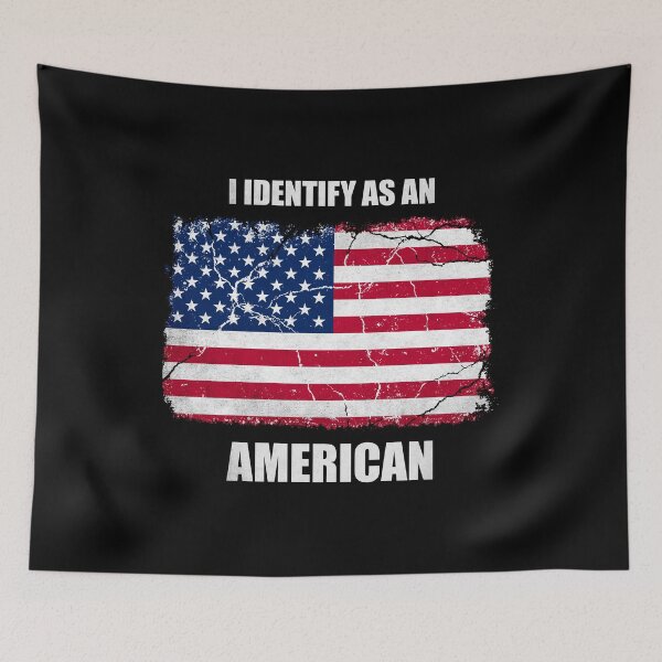 Item preview, I Identify as an American designed and sold by yushelaviora.