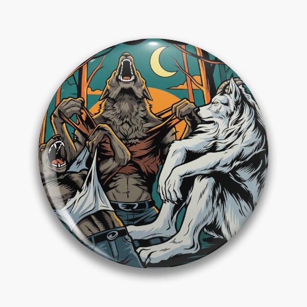 Item preview, I Clogged Your Toilet Funny Ironic Werewolf Meme Vintage Comic designed and sold by Vermanartist.