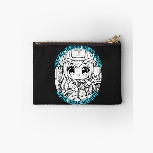 Item preview, Not All Heroes Wear Capes – Kawaii Firefighter Hero designed and sold by AbuCAni Studio .