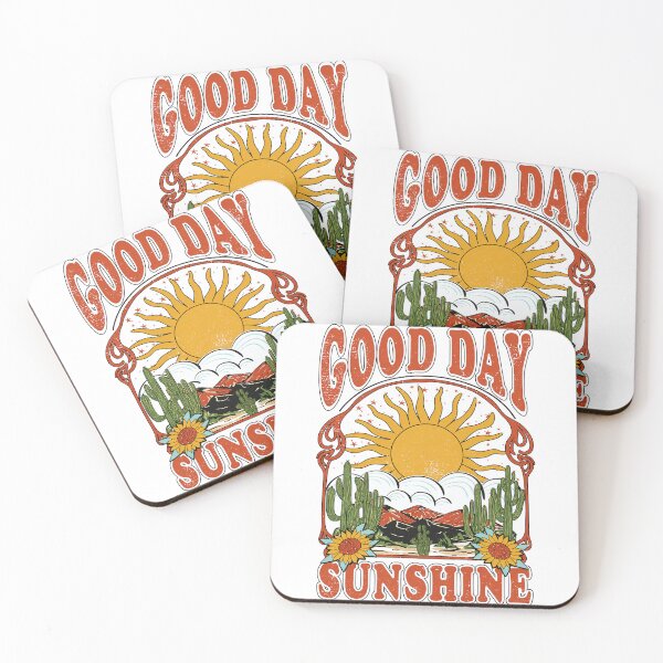 Item preview, Good Day Sunshine Retro Desert Landscape Design designed and sold by tisonhugeszx.