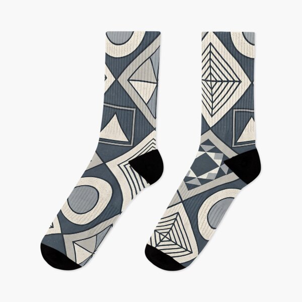 Item preview, Black and white geometric pattern designed and sold by trendspatterns.