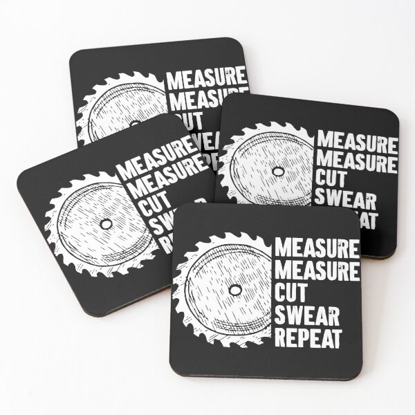 Item preview, Measure Cut Swear Repeat - Cool Handyman Dad Gift designed and sold by zemilrathemi.