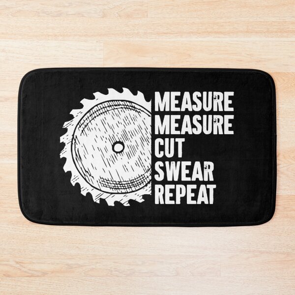 Item preview, Measure Cut Swear Repeat - Cool Handyman Dad Gift designed and sold by zemilrathemi.
