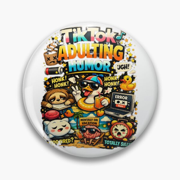 Item preview, TikTok Adulting Humor designed and sold by IMOBILYARI VibeCore.