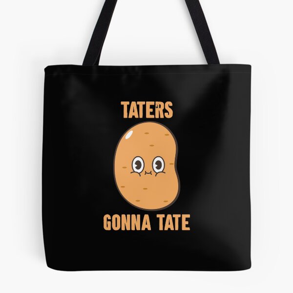 Aperçu de l'œuvre Taters Gonna Tate - Pomme de terre rigolote créée et vendue par zemilrathemi.