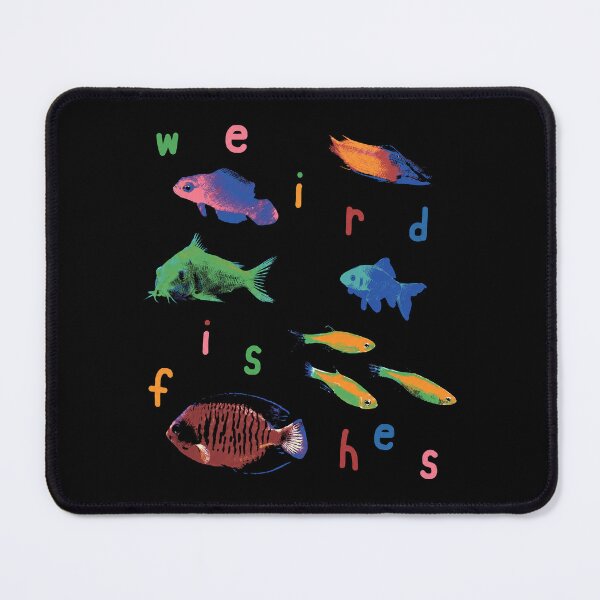 Item preview, Weird Fishes Colorful Retro Aquarium Art Design designed and sold by tisonhugeszx.