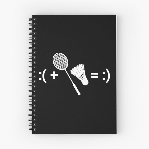 Item preview, Badminton Makes Me Happy Funny Shuttlecock Sports Humor designed and sold by allistermariam.