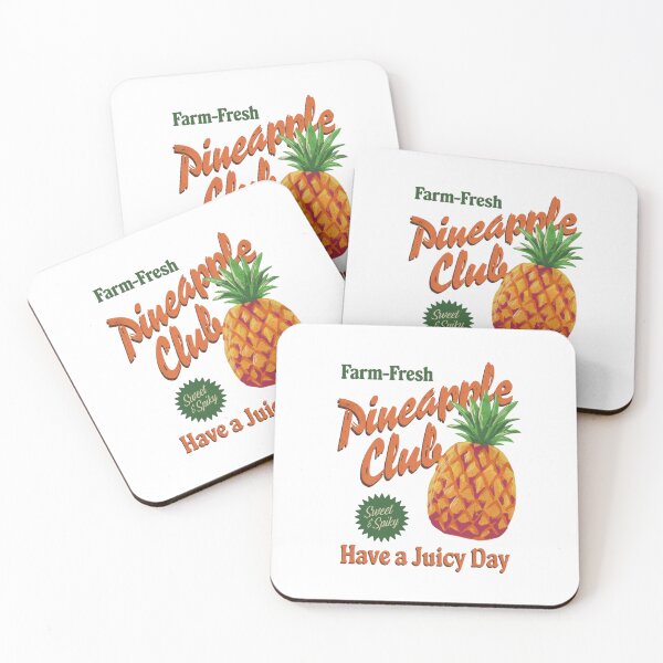 Item preview, Farm-Fresh Pineapple Club Tropical Fruit designed and sold by HBDStudio.