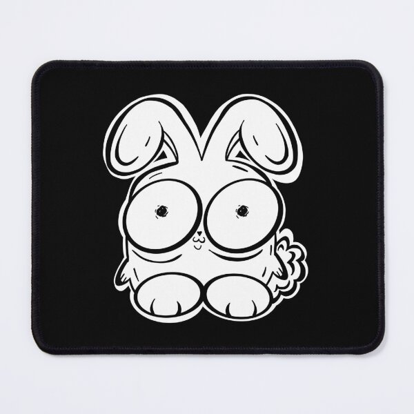 Item preview, Hi I'm Bunny With Black background designed and sold by missmann.