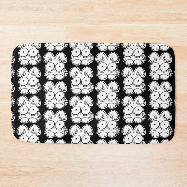 Item preview, Hi I'm Bunny With Black background  designed and sold by missmann.