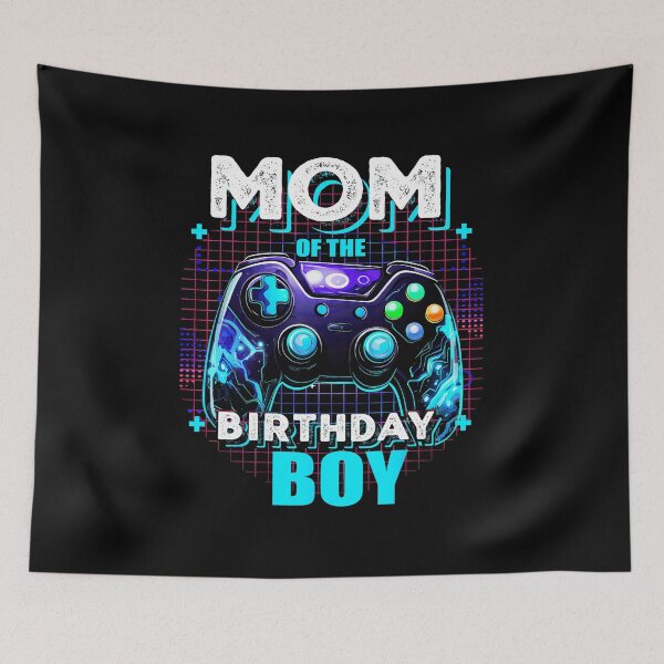 Item preview, Retro Gaming Mom Birthday Party Neon Controller Family Celebration designed and sold by FGTV2021.